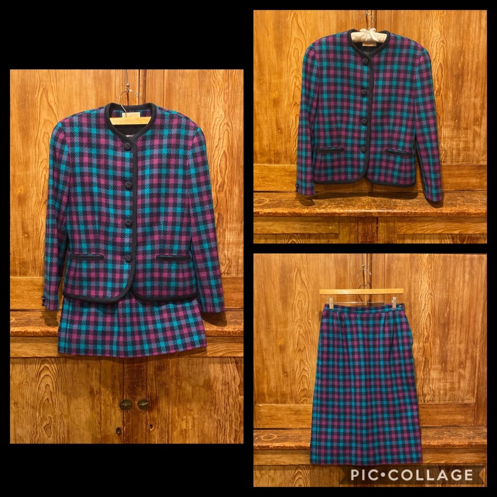 Vintage Pendleton Skirt Set/Suit